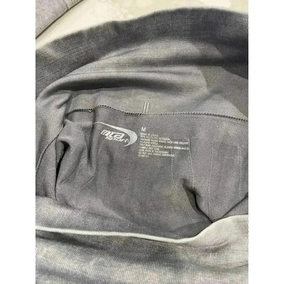 MTA Sports Set of 2 Seamless Moto Stretch Leggings Size Women's Medium Gray - Picture 9 of 10